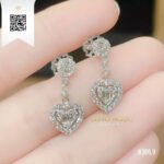 Bông Tai Kim Cương B3669 Kim Cương Giá Tốt