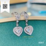 Bông Tai Kim Cương B3669 Trần Dương Daimond Long Ngọc Luxury