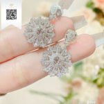 Bông Tai Kim Cương B368 Trần Dương Daimond Long Ngọc Luxury