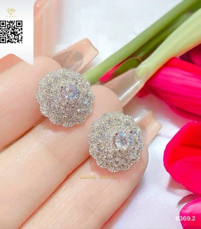 Bông Tai Kim Cương B3692 Dương Trần Daimond