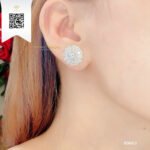 Bông Tai Kim Cương B3692 Kim Cương Giá Tốt