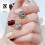 Bông Tai Kim Cương B3783 Long Ngọc luxury