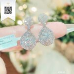 Bông Tai Kim Cương B3813 Kim Cương Giá Tốt