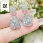 Bông Tai Kim Cương B3813 Trần Dương Daimond Long Ngọc Luxury