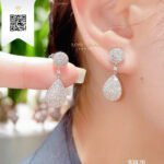 Bông Tai Kim Cương B3816 Kim Cương Giá Tốt