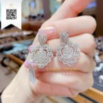 Bông Tai Kim Cương B4002 Kim Cương Giá Tốt