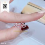 Bông Tai Kim Cương B4178 Dương Trần Daimond