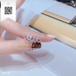 Bông Tai Kim Cương B4178 Trần Dương Daimond Long Ngọc Luxury