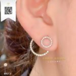 Bông Tai Kim Cương B4213 Long Ngọc luxury