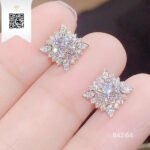 Bông Tai Kim Cương B4264 Trần Dương Daimond Long Ngọc Luxury