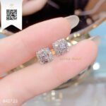 Bông Tai Kim Cương B42723 Long Ngọc luxury