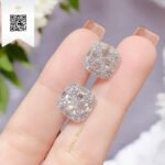 Bông Tai Kim Cương B4363 Trần Dương Daimond Long Ngọc Luxury