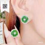 Bông Tai Kim Cương B4525 Long Ngọc luxury