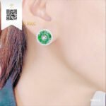 Bông Tai Kim Cương B4525 Trần Dương Daimond Long Ngọc Luxury