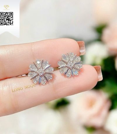 Bông Tai Kim Cương B461 Dương Trần Daimond