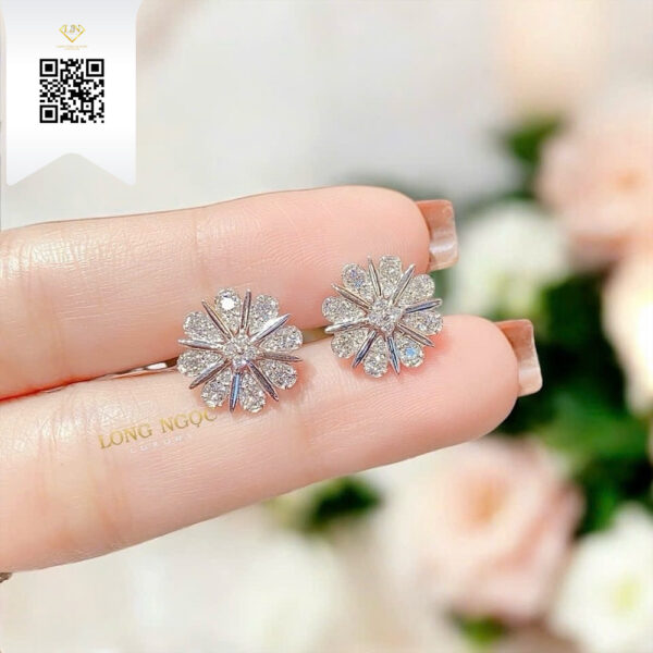 Bông Tai Kim Cương B461 Dương Trần Daimond