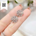 Bông Tai Kim Cương B461 Long Ngọc luxury