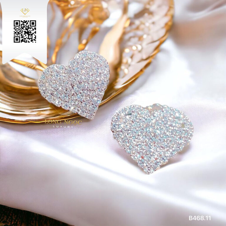 Bông Tai Kim Cương B46811 Dương Trần Daimond