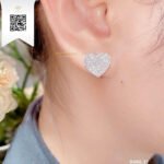 Bông Tai Kim Cương B46832 Kim Cương Giá Tốt