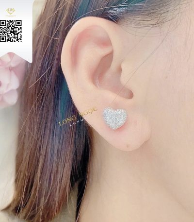 Bông Tai Kim Cương B46841 Dương Trần Daimond