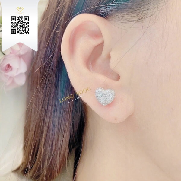 Bông Tai Kim Cương B46841 Dương Trần Daimond