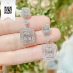 Bông Tai Kim Cương B4752 Trần Dương Daimond Long Ngọc Luxury