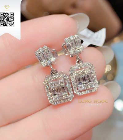 Bông Tai Kim Cương B476 Dương Trần Daimond