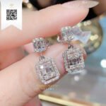 Bông Tai Kim Cương B476 Trần Dương Daimond Long Ngọc Luxury