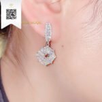 Bông Tai Kim Cương B4854 Dương Trần Daimond