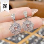 Bông Tai Kim Cương B4854 Long Ngọc luxury