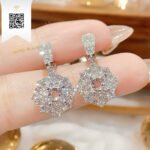 Bông Tai Kim Cương B4855 Dương Trần Daimond