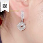 Bông Tai Kim Cương B4855 Long Ngọc luxury