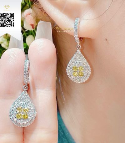 Bông Tai Kim Cương B495 Dương Trần Daimond