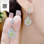 Bông Tai Kim Cương B496 Long Ngọc luxury