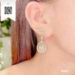 Bông Tai Kim Cương B497 Kim Cương Giá Tốt