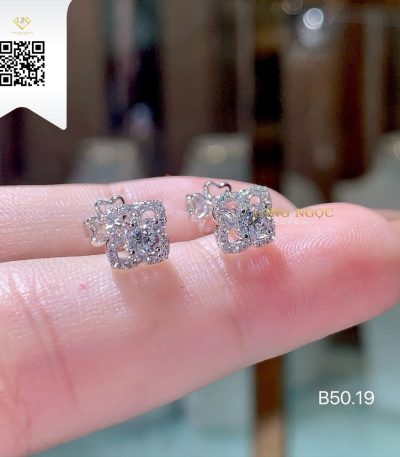 Bông Tai Kim Cương B5019 Dương Trần Daimond