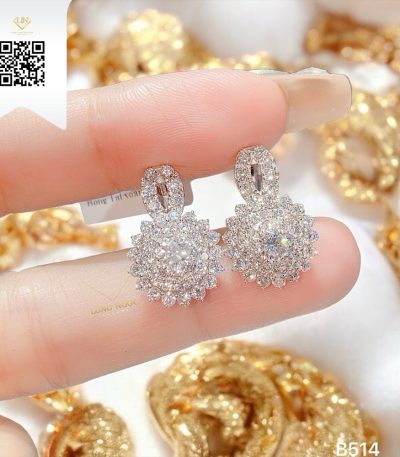 Bông Tai Kim Cương B514 Dương Trần Daimond