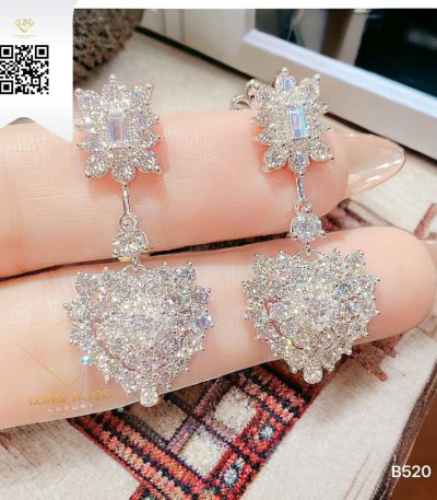 Bông Tai Kim Cương B520 Dương Trần Daimond