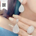 Bông Tai Kim Cương B526 Kim Cương Giá Tốt