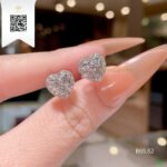 Bông Tai Kim Cương B5552 Trần Dương Daimond Long Ngọc Luxury