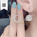 Bông Tai Kim Cương B5762 Kim Cương Giá Tốt
