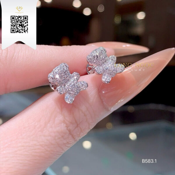 Bông Tai Kim Cương B5831 Dương Trần Daimond