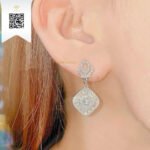 Bông Tai Kim Cương B5841 Trần Dương Daimond Long Ngọc Luxury