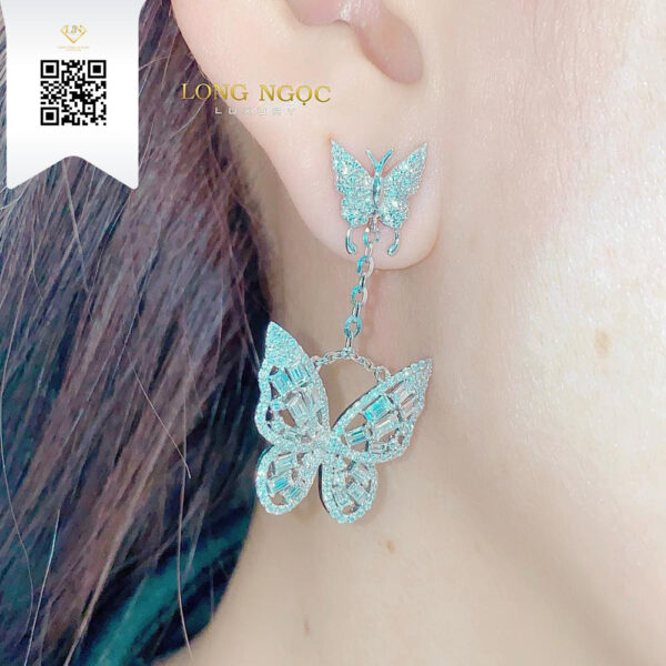 Bông Tai Kim Cương B598 Dương Trần Daimond