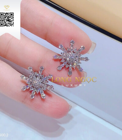Bông Tai Kim Cương B6002 Dương Trần Daimond