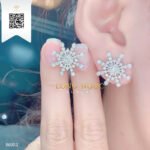Bông Tai Kim Cương B6002 Trần Dương Daimond Long Ngọc Luxury