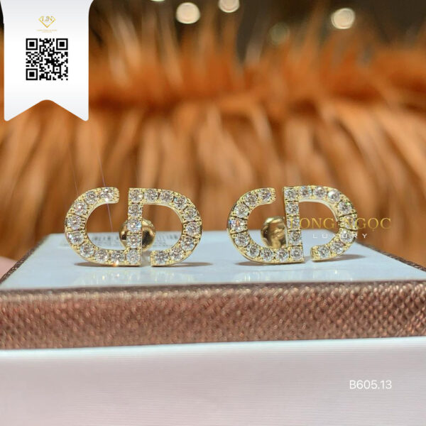 Bông Tai Kim Cương B60513 Dương Trần Daimond