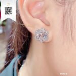 Bông Tai Kim Cương B6108 Kim Cương Giá Tốt