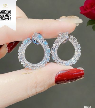 Bông Tai Kim Cương B613 Dương Trần Daimond