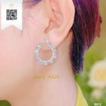 Bông Tai Kim Cương B613 Kim Cương Giá Tốt